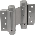 Double acting hinges