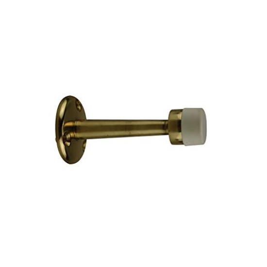 Plunger Door Stop, 600, Brass
