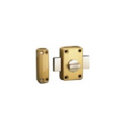 Additional Lock with Cylinder TE5 Brass