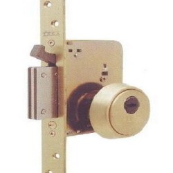 Additional Armoured Mortise Lock, Brass