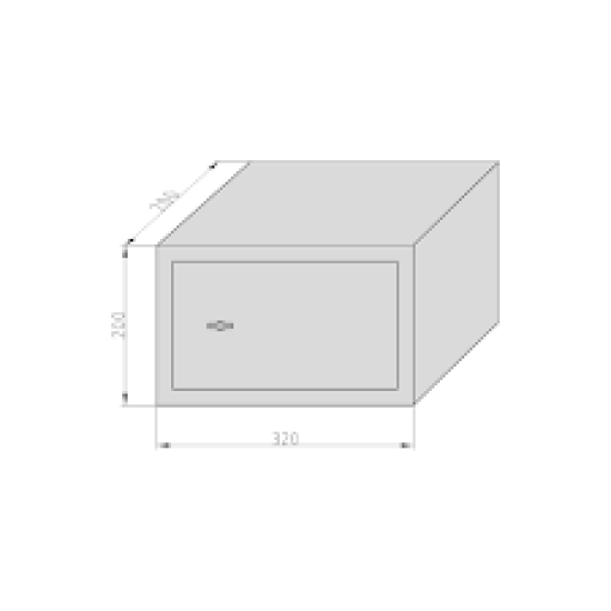Hinged Letter Box Plate for Mailboxes, 1-10, INOX