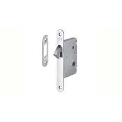 Lock AGB for Sliding Doors, Steel, Bronze Plate