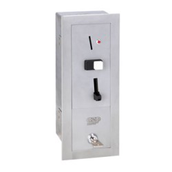 Монетный аппарат для WC дверей - напряжение 12V, 50 Hz. Допустимая температура (0 - +50) °C.