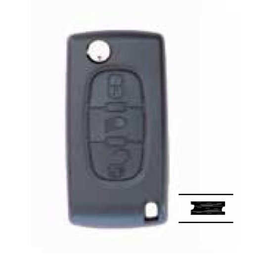 Key Casing with 3 Buttons
