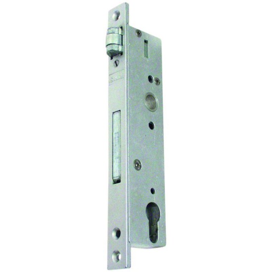 Lock with Roller, Aluminum Profile 92mm/25