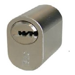 Oval Cylinder ISEO R6, Analog ASSA, Nickel