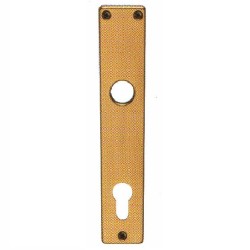 Escutcheon for Cylinders 72mm, Silver