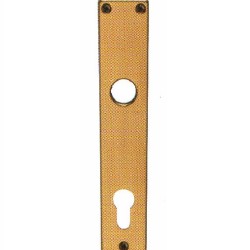 Escutcheon for Cylinders 72mm, Gold