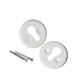 EURO Rosette for Cylinders, White