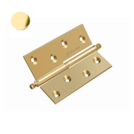 Brass hinge 100x75x2,3 mm, right, brass
