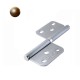 Tērauda eņģe 120x77x2,5 mm, universālā, bronza
