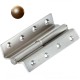 Rebated steel hinge 100x55x2,5 mm, right, bronze