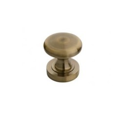 round knob, patina