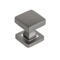 square knob, graphite