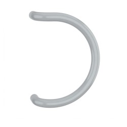 Oval handle, set, Ø30, L-300 white