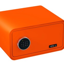 Elektronisks sadzīves seifs ar koda slēdzeni, Krāsa - oranžs.