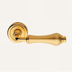 Door handle ALDAR Polished gold + matt gold