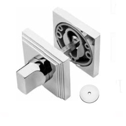 WC  rozetes komplekts Hroms