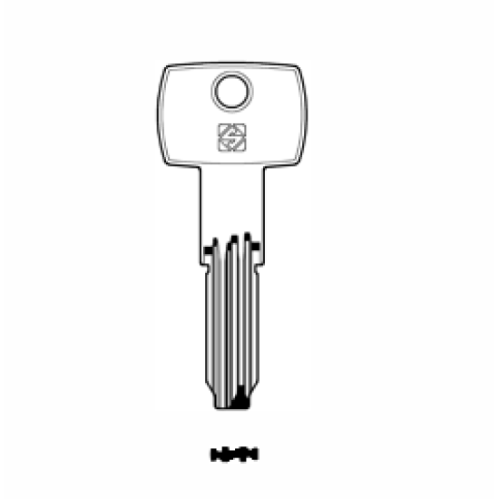 Home type special profile key blanks (035gr)