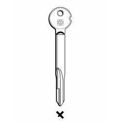 XAEP2 Krustveida atslēgu sagataves (041gr)