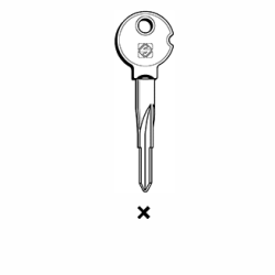 XRUS4 Krustveida atslēgu sagataves (041gr)