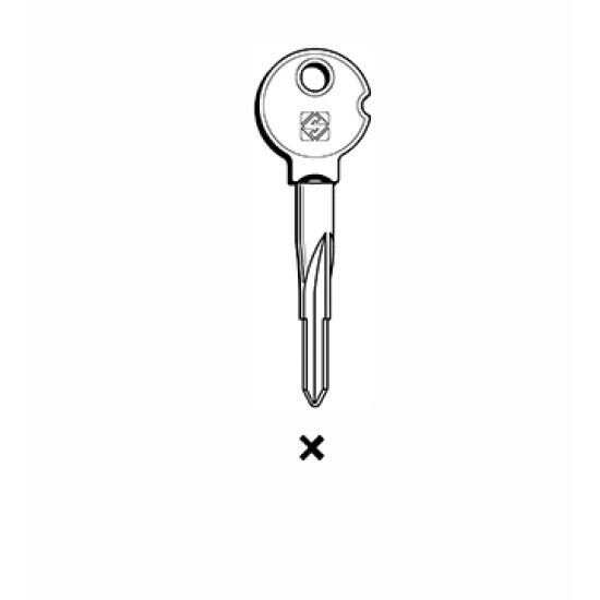 XRUS4 Krustveida atslēgu sagataves (041gr)