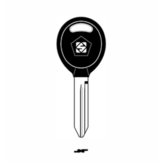 Automotive plastic head key blanks (802gr)