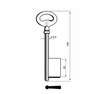 6M14 Divbārdu atslēgas (100gr)
