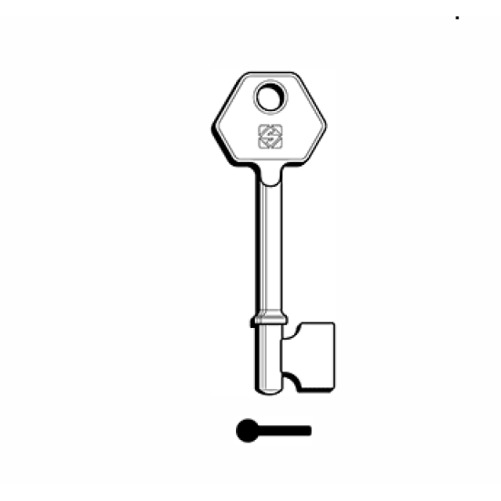 6BDA1 Divbārdu atslēgas (100gr)