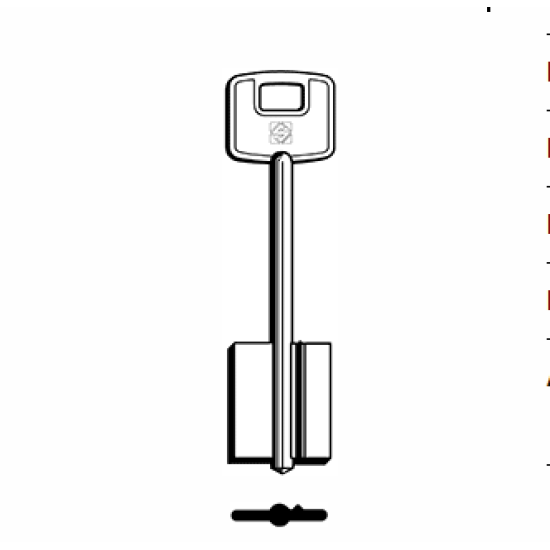 5CS1 Divbārdu atslēgas (100gr)