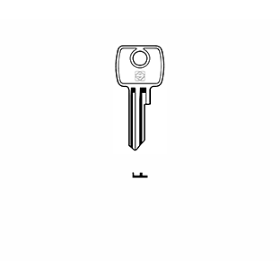 LF4 Eiroprofila atslēgu sagatves (822gr)