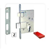 lock case for ZV4,55/55mm,striker plate,zinc plated