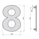 Numurs 8, INOX