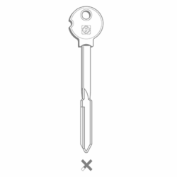 XKV7 Krustveida atslēgu sagataves (041gr)