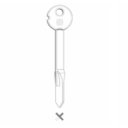 XKV8 Krustveida atslēgu sagataves (041gr)